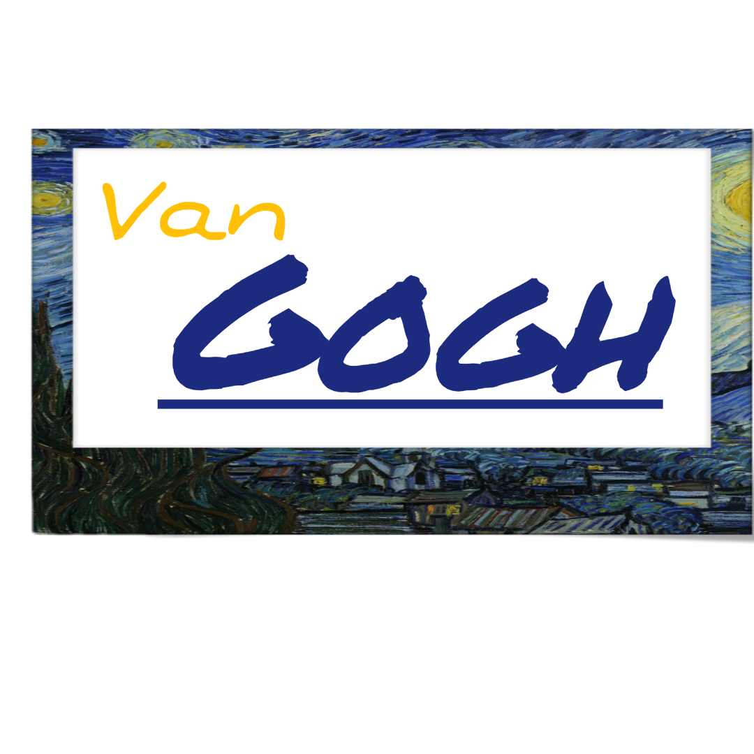A imagem apresenta Van Gogh (1853-1890) foi um pintor holandês do final do século XIX e um dos maiores expoentes do pós-impressionismo.